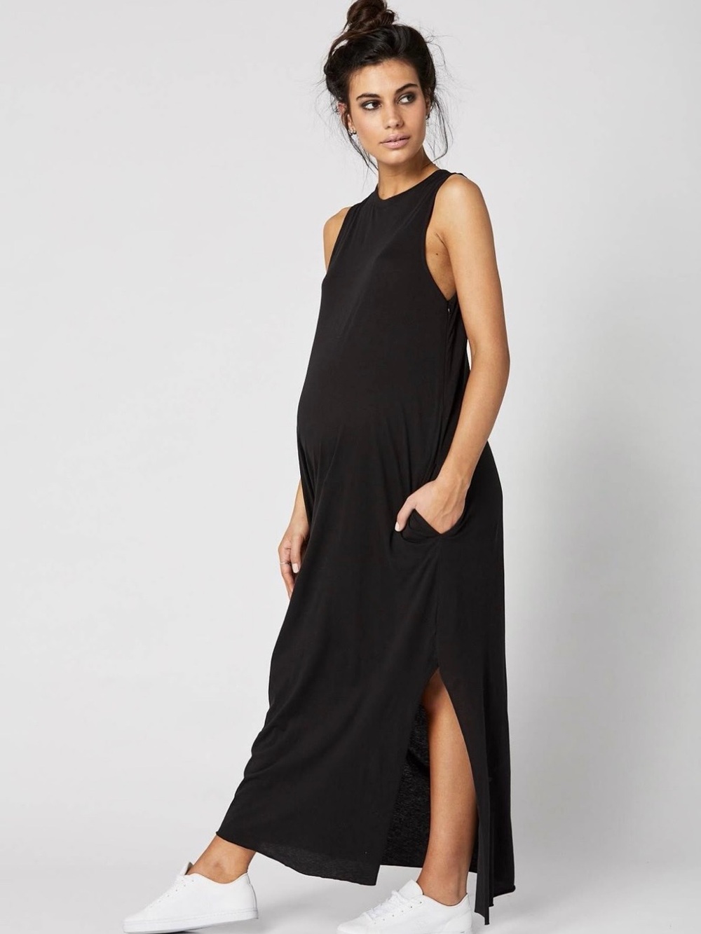 Légoe Heritage maternity dress - Park Ave dress size M/L in black